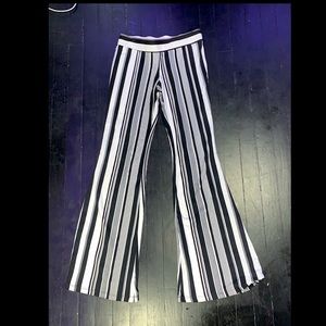 Striped Flare Pants